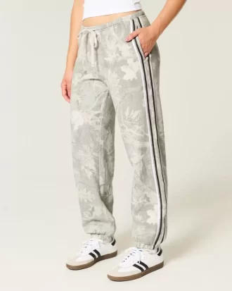 Camo Baggy fleece lenkkeilyhousut