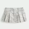 Camo laskostettu Mini Skort Camo laskostettu Mini Skort
