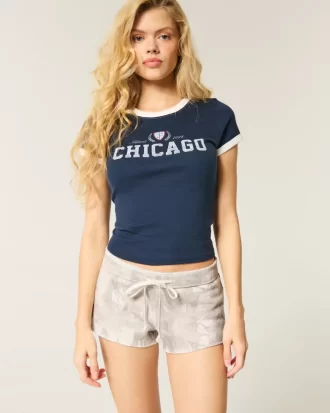 Camo Mini Fleece Shortsit