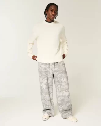 Camo Super Baggy collegehousut