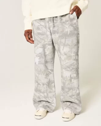 Camo Super Baggy collegehousut