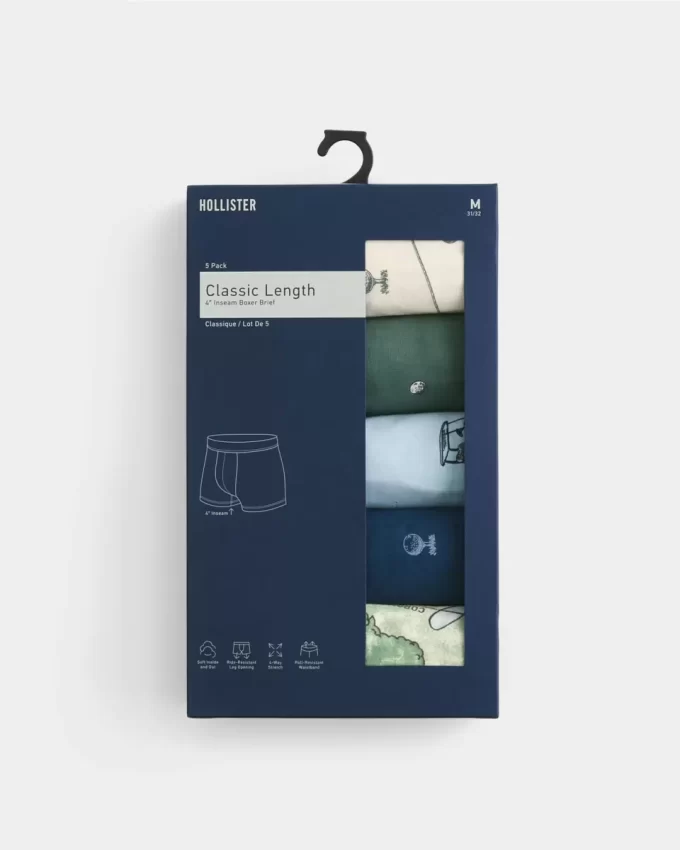 Classic Length Boxer Brief 5 kpl