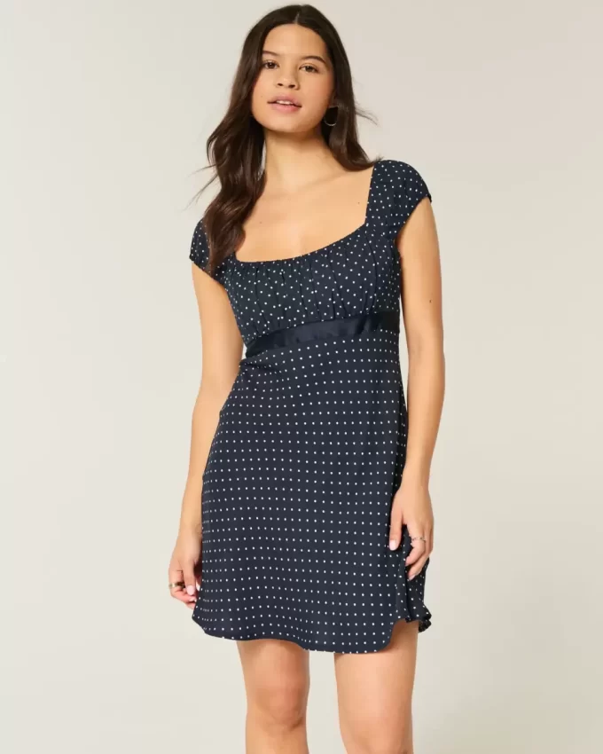 Crepe Satin Band -minimekko