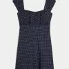 Crepe Satin Band -minimekko