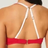 Curvy High Apex Ribbed Underwire bikinitoppi