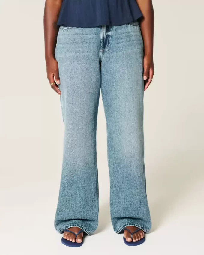Curvy High Rise Baggy Farkut Curvy High Rise Baggy Farkut