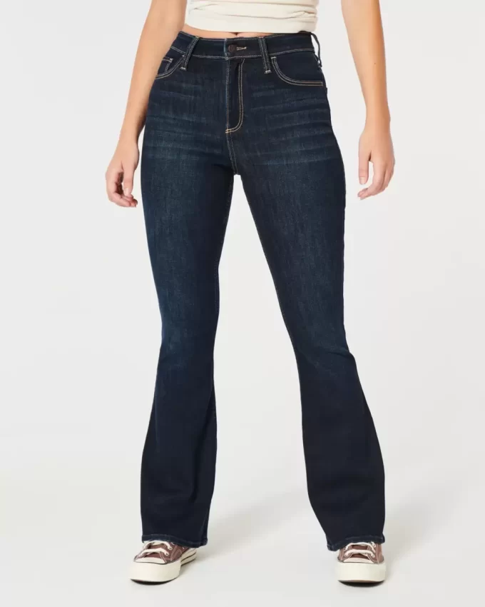 Curvy High-Rise Dark Wash Flare Farkut Curvy High-Rise Dark Wash Flare Farkut