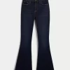 Curvy High-Rise Dark Wash Flare Farkut Curvy High-Rise Dark Wash Flare Farkut