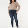 Curvy High-Rise Dark Wash Super Skinny Farkut Curvy High-Rise Dark Wash Super Skinny Farkut