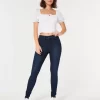 Curvy High-Rise Dark Wash Super Skinny Farkut Curvy High-Rise Dark Wash Super Skinny Farkut