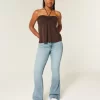 Curvy High-Rise Medium Wash Flare farkut