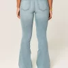 Curvy High-Rise Medium Wash Flare farkut