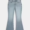 Curvy High-Rise Medium Wash Flare farkut