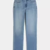 Curvy High-Rise Medium Wash Straight Farkut Curvy High-Rise Medium Wash Straight Farkut