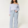 Curvy Mid Rise Medium Wash Baggy Farkut Curvy Mid Rise Medium Wash Baggy Farkut