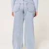 Curvy Mid Rise Medium Wash Baggy Farkut Curvy Mid Rise Medium Wash Baggy Farkut