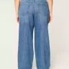 Curvy Mid Rise Medium Wash Baggy Farkut Curvy Mid Rise Medium Wash Baggy Farkut