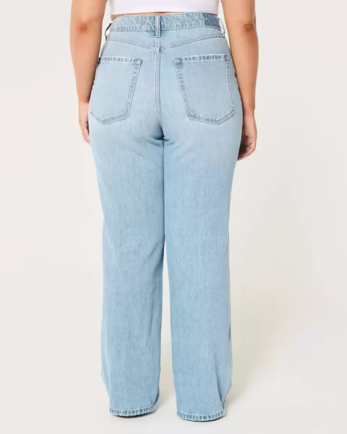 Curvy Ultra High-Rise Medium Wash Baggy Farkut Curvy Ultra High-Rise Medium Wash Baggy Farkut
