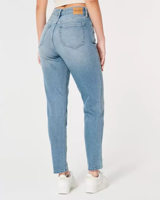 Curvy Ultra High-Rise Medium Wash Mom Farkut Curvy Ultra High-Rise Medium Wash Mom Farkut
