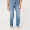Curvy Ultra High-Rise repeytys Medium Wash Mom Farkut Curvy Ultra High-Rise repeytys Medium Wash Mom Farkut