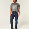 Dark Wash Athletic Skinny Farkut Dark Wash Athletic Skinny Farkut