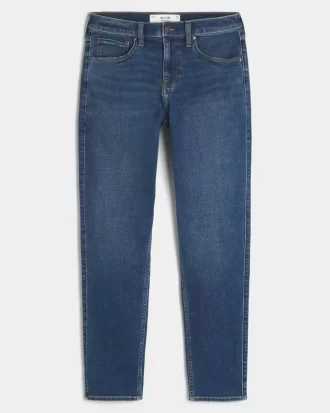 Dark Wash Athletic Skinny Farkut