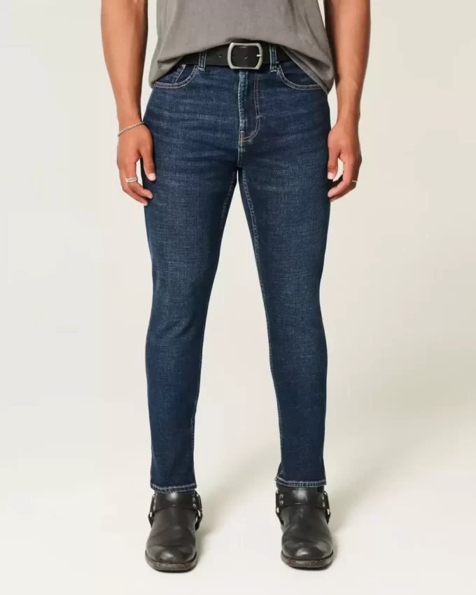 Dark Wash Athletic Skinny Farkut Dark Wash Athletic Skinny Farkut