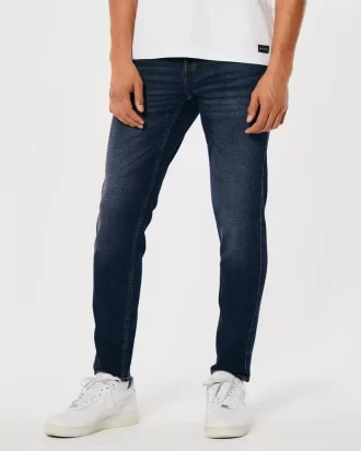 Dark Wash Athletic Skinny Farkut