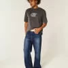 Dark Wash Baggy Bootcut farkut Dark Wash Baggy Bootcut farkut