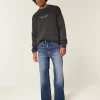 Dark Wash Baggy Bootcut farkut Dark Wash Baggy Bootcut farkut