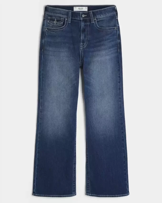 Dark Wash Baggy Bootcut farkut Dark Wash Baggy Bootcut farkut