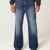 Dark Wash Baggy Bootcut farkut Dark Wash Baggy Bootcut farkut