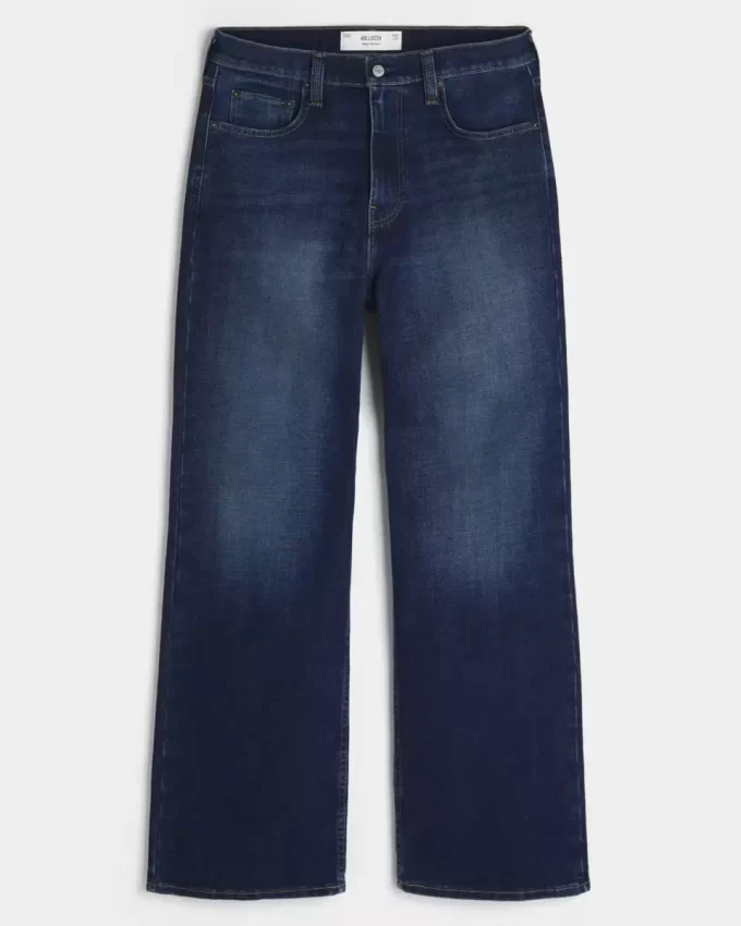 Dark Wash Baggy Bootcut farkut Dark Wash Baggy Bootcut farkut