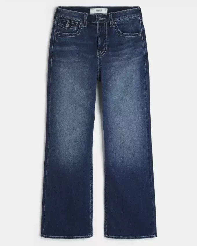 Dark Wash Baggy Bootcut farkut Dark Wash Baggy Bootcut farkut
