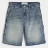Dark Wash Baggy Denim shortsit Dark Wash Baggy Denim shortsit