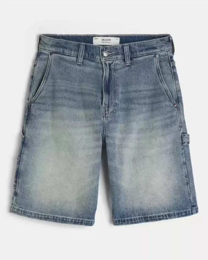Dark Wash Baggy Denim shortsit Dark Wash Baggy Denim shortsit