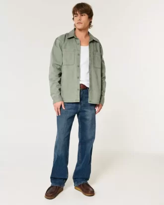 Dark Wash Baggy Farkut