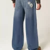 Dark Wash Dice Graphic Super Baggy Farkut Dark Wash Dice Graphic Super Baggy Farkut