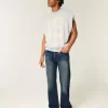 Dark Wash Relaxed Bootcut farkut
