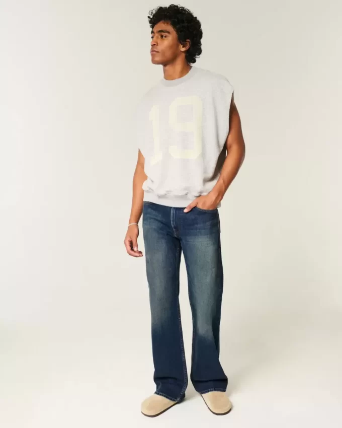 Dark Wash Relaxed Bootcut farkut