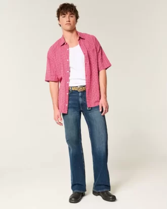 Dark Wash Relaxed Bootcut farkut