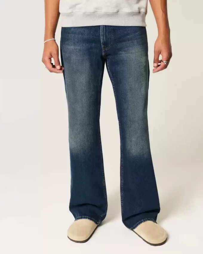 Dark Wash Relaxed Bootcut farkut