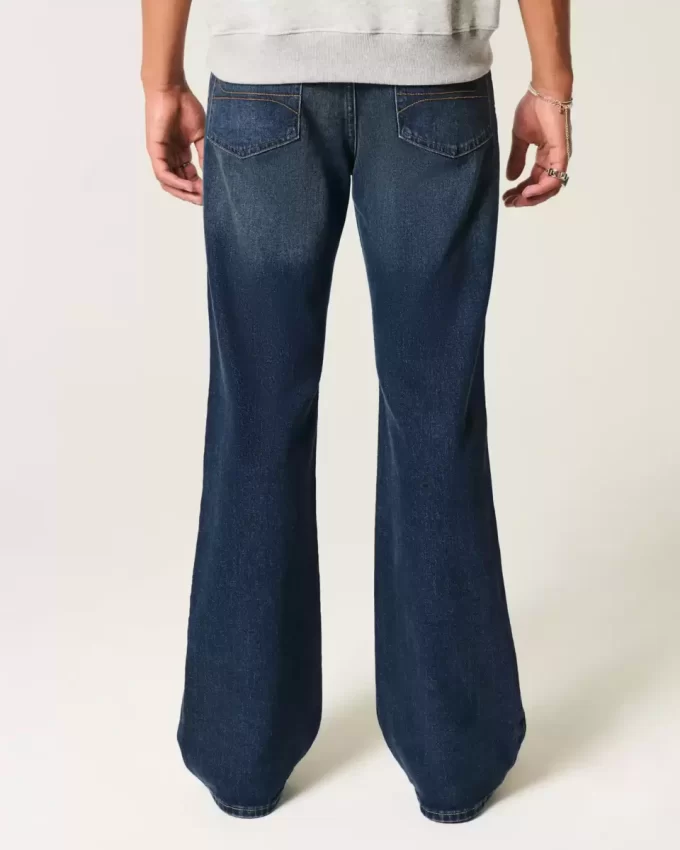 Dark Wash Relaxed Bootcut farkut