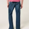 Dark Wash Relaxed Bootcut farkut