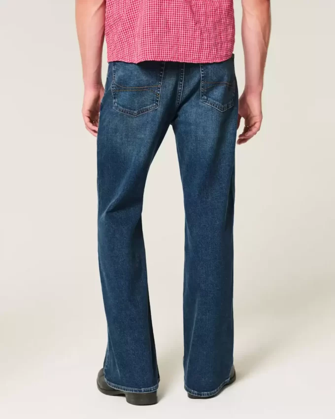 Dark Wash Relaxed Bootcut farkut