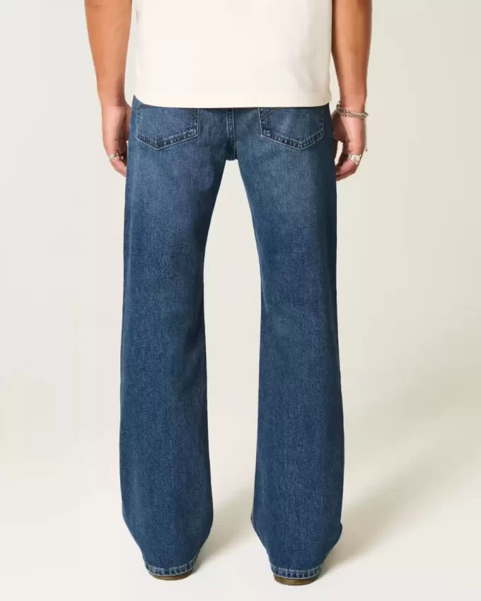 Dark Wash Relaxed Bootcut farkut