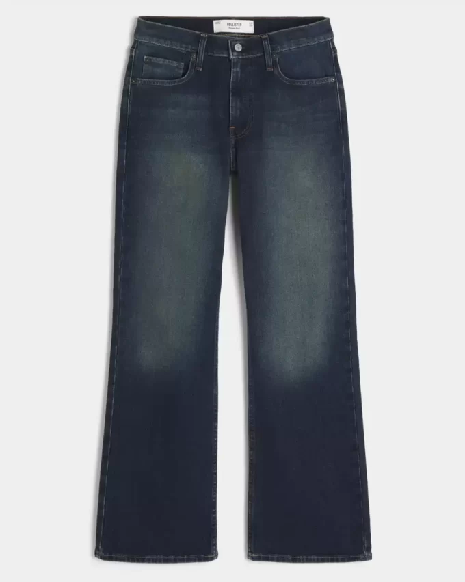 Dark Wash Relaxed Bootcut farkut