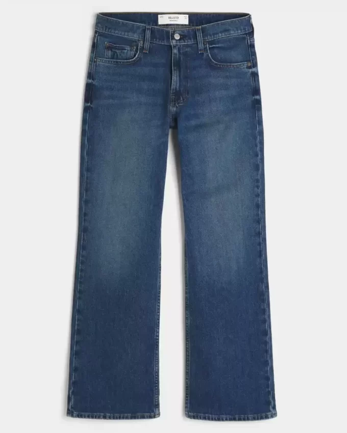 Dark Wash Relaxed Bootcut farkut
