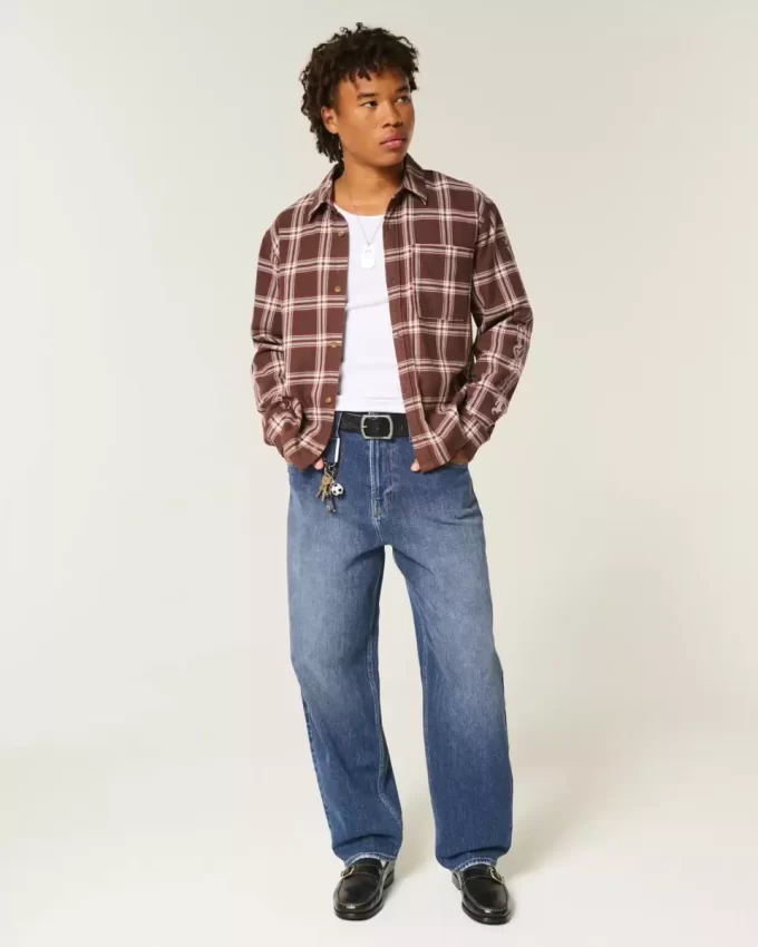 Dark Wash Skater Baggy Farkut Dark Wash Skater Baggy Farkut