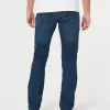 Dark Wash Slim Straight Farkut Dark Wash Slim Straight Farkut